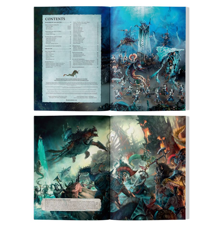 Idoneth Deepkin: Battletome (Chinese) - 戰鬥寶典：深淵海靈(簡中版)