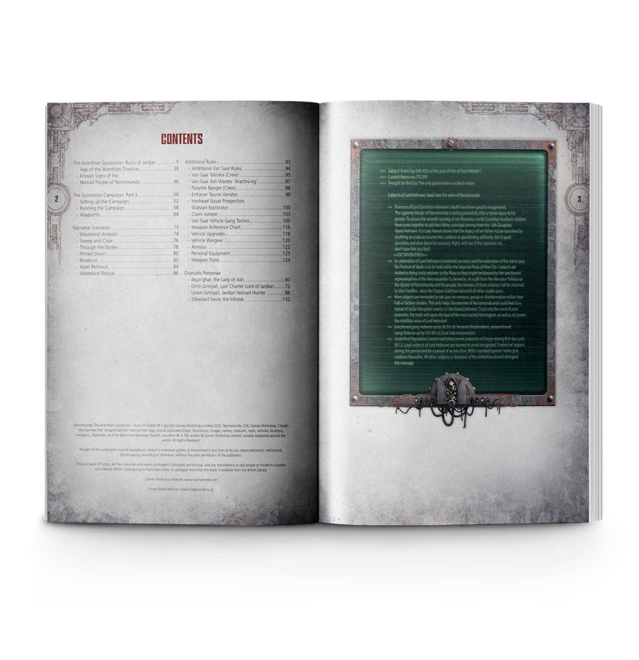 Necromunda: Ruins of Jardlan (English) - 涅克羅蒙達： 阿蘭西繼承－賈德蘭廢墟