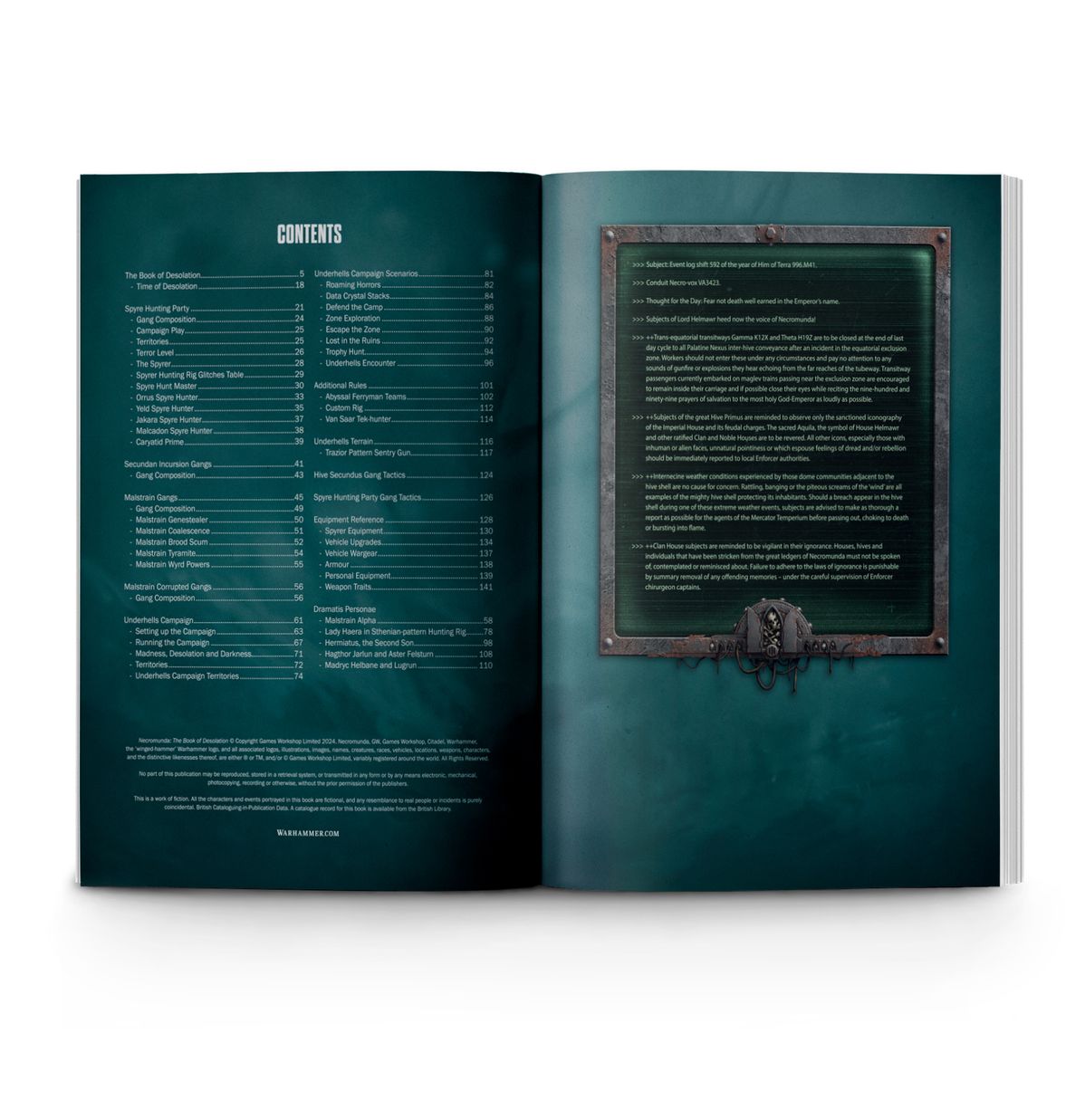 Necromunda: The Book of Desolation - 涅克洛蒙達：寂滅之書