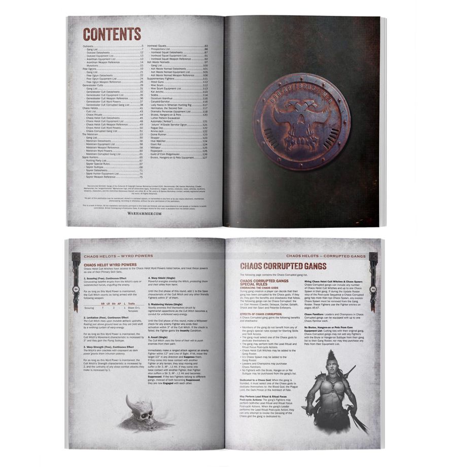 Necromunda: Gangs of The Outlands - 涅克羅蒙達：外域荒地幫派手冊