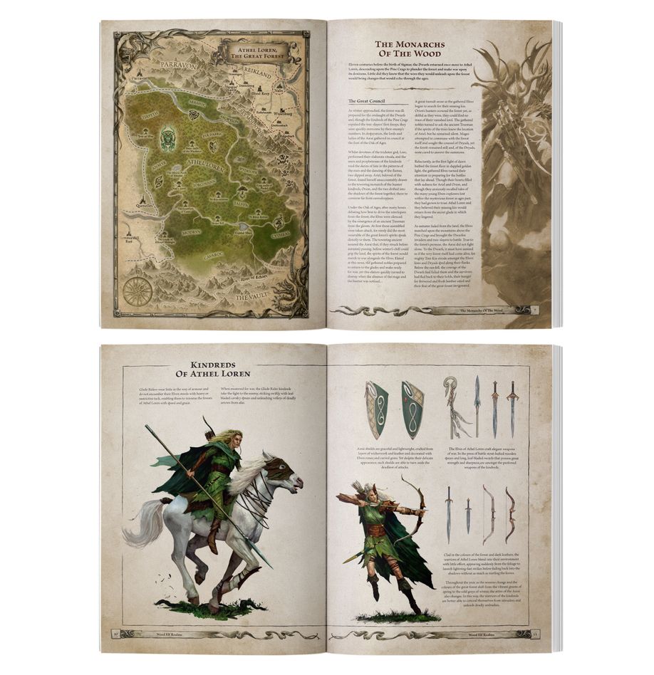 Wood Elf Realms: Arcane Journal - 奧術日誌：木精靈王國
