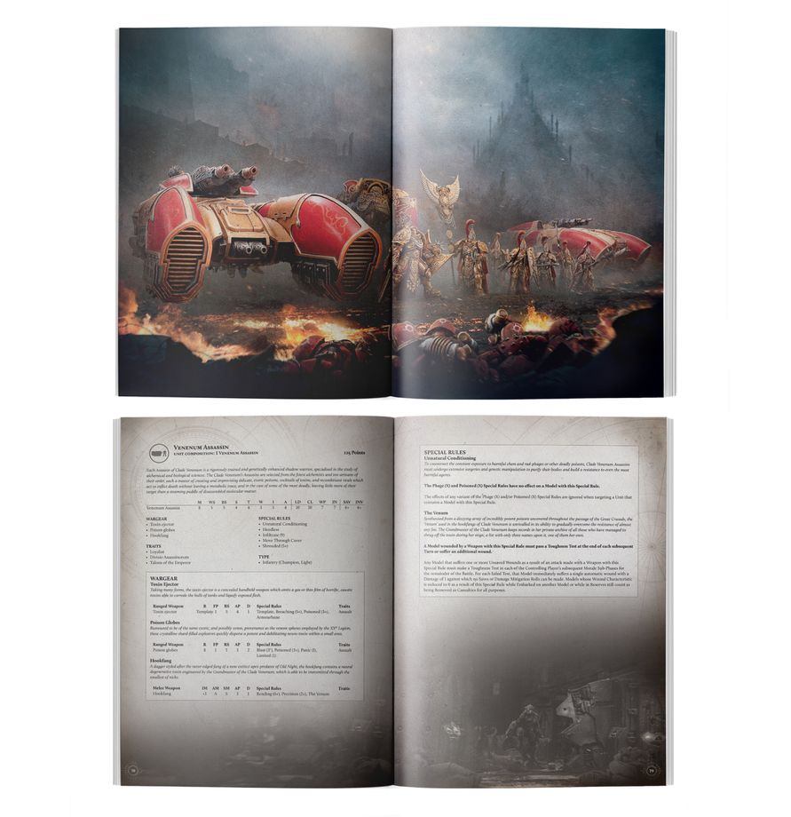 Liber Custodes: The Forces of the Emperor Army Book - 荷魯斯之亂：帝皇禁軍軍團軍書(英文版)