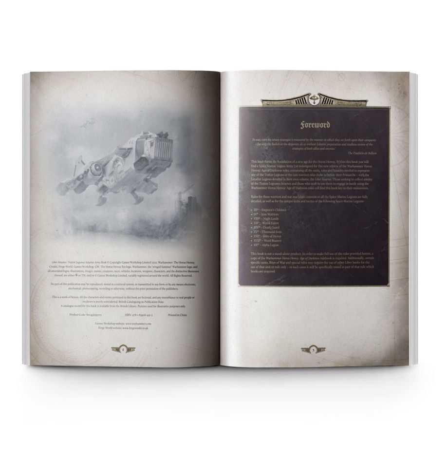 Liber Hereticus: Traitor Legiones Astartes (English) - 荷魯斯之亂：異端之書