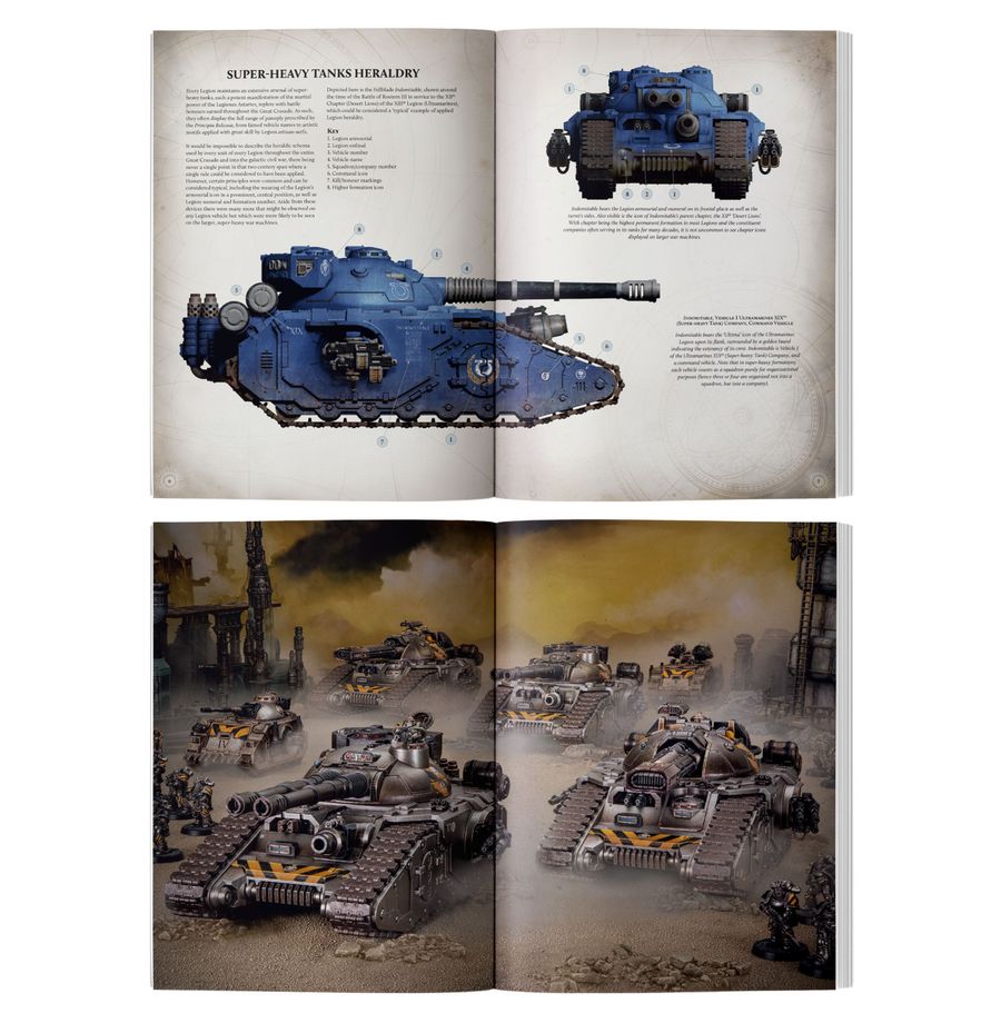 Journal Tactica: Mailed Fist - Legiones Astartes Super-heavy Tanks - 戰術日誌：鎧拳(英文版)