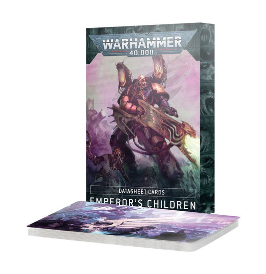 Emperor's Children: Datasheet Cards (English) - 數據表卡片：帝皇之子(英文版)