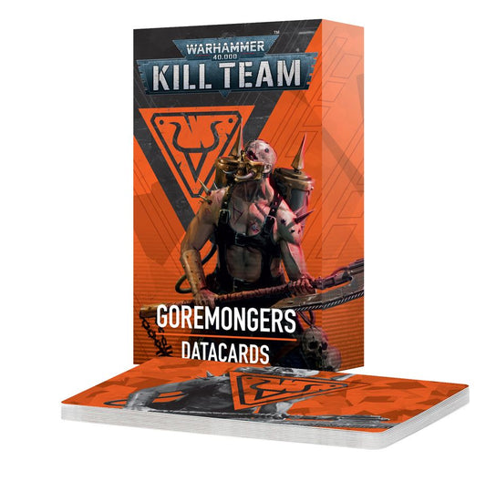 Kill Team: Goremongers Datacards (Chinese) - 殺戮小隊：灑血狂數據卡(簡中版)