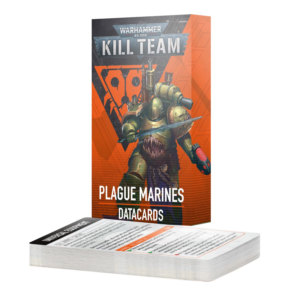 Kill Team: Plague Marines Datacards (English) - 殺戮小隊數據卡：瘟疫戰士(英文版)