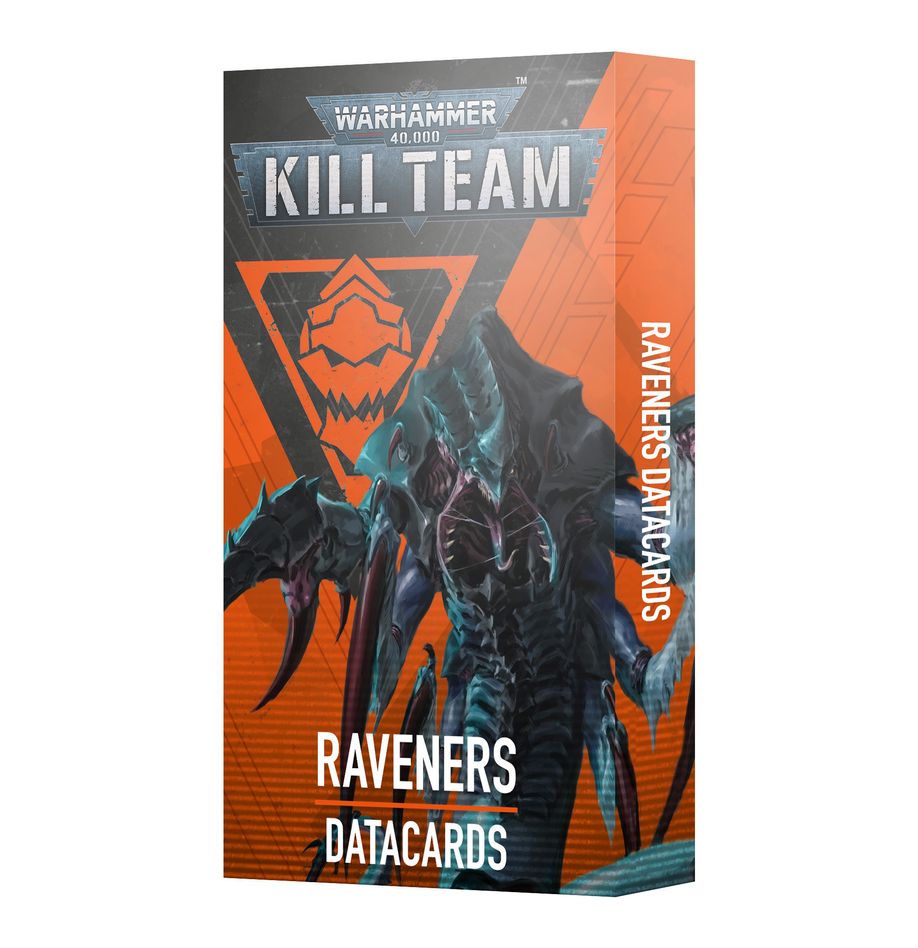 Kill Team: Raveners Datacards (English) - 殺戮小隊數據卡：蛇蟲(英文版)