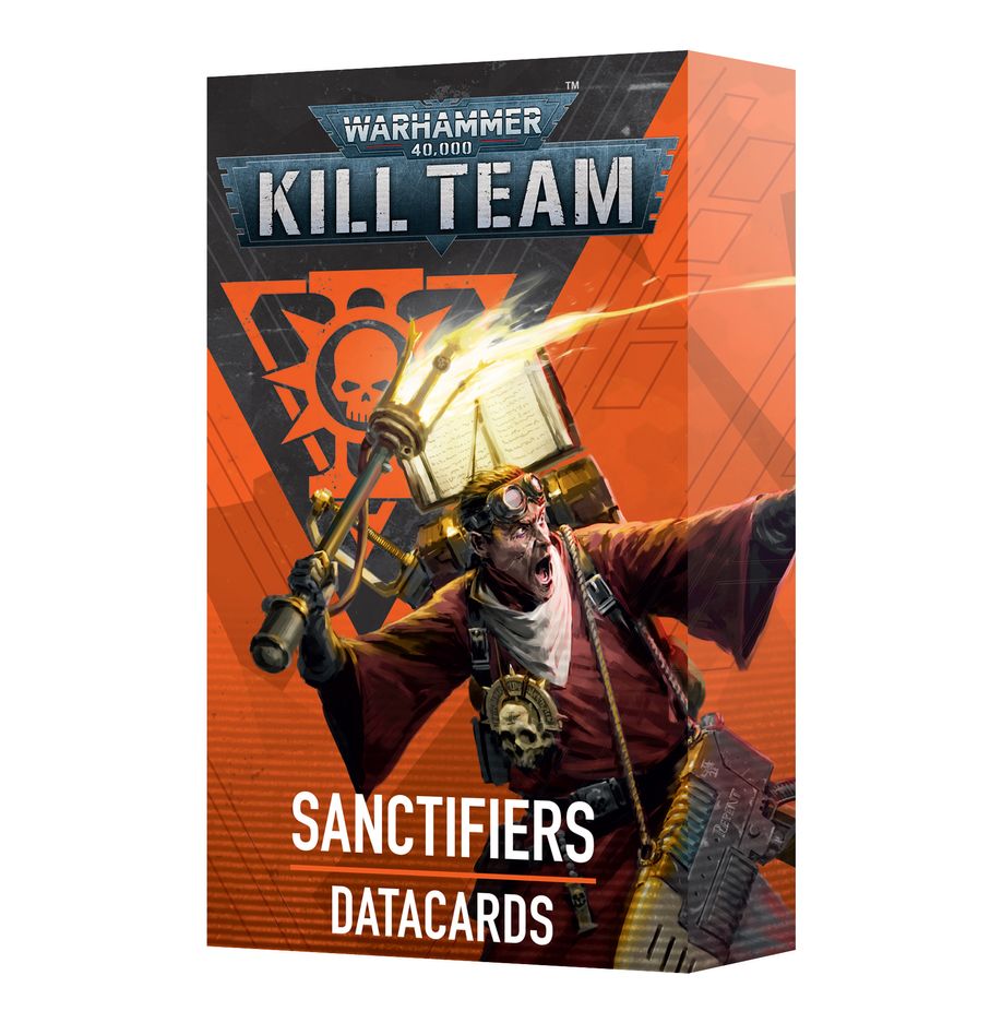 Kill Team: Sanctifiers Datacards (English) - 殺戮小隊：淨化者數據卡(英文版)