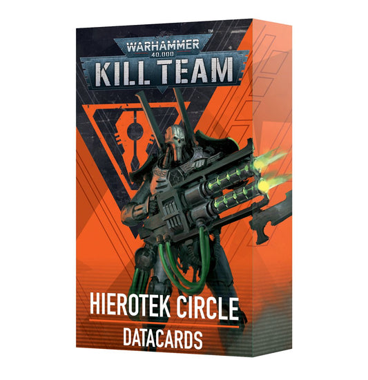 Kill Team: Hierotek Circle Datacards (Chinese) - 殺戮小隊數據卡：神聖技師之環(簡中版)