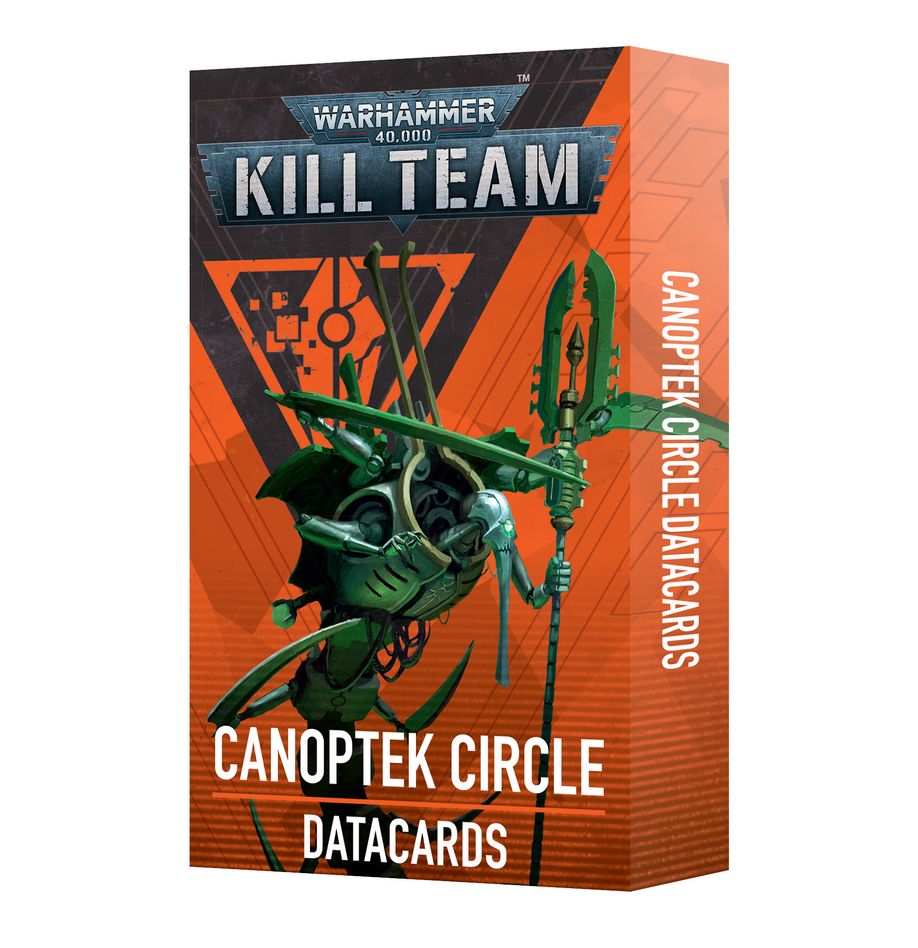 Kill Team: Canoptek Circle Datacards (English) - 殺戮小隊數據卡：冥工之環(英文版)