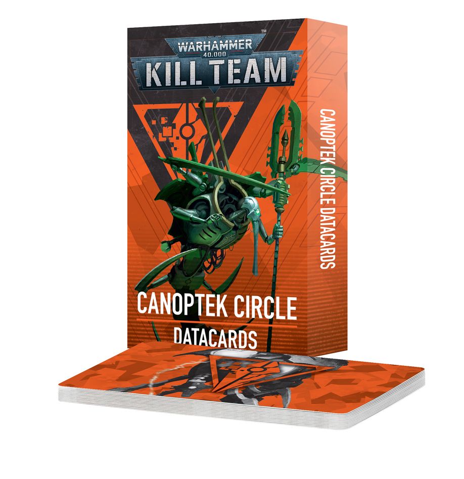 Kill Team: Canoptek Circle Datacards (English) - 殺戮小隊數據卡：冥工之環(英文版)