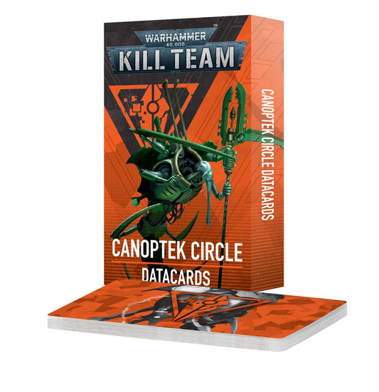 Kill Team: Canoptek Circle Datacards (English) - 殺戮小隊數據卡：冥工之環(英文版)