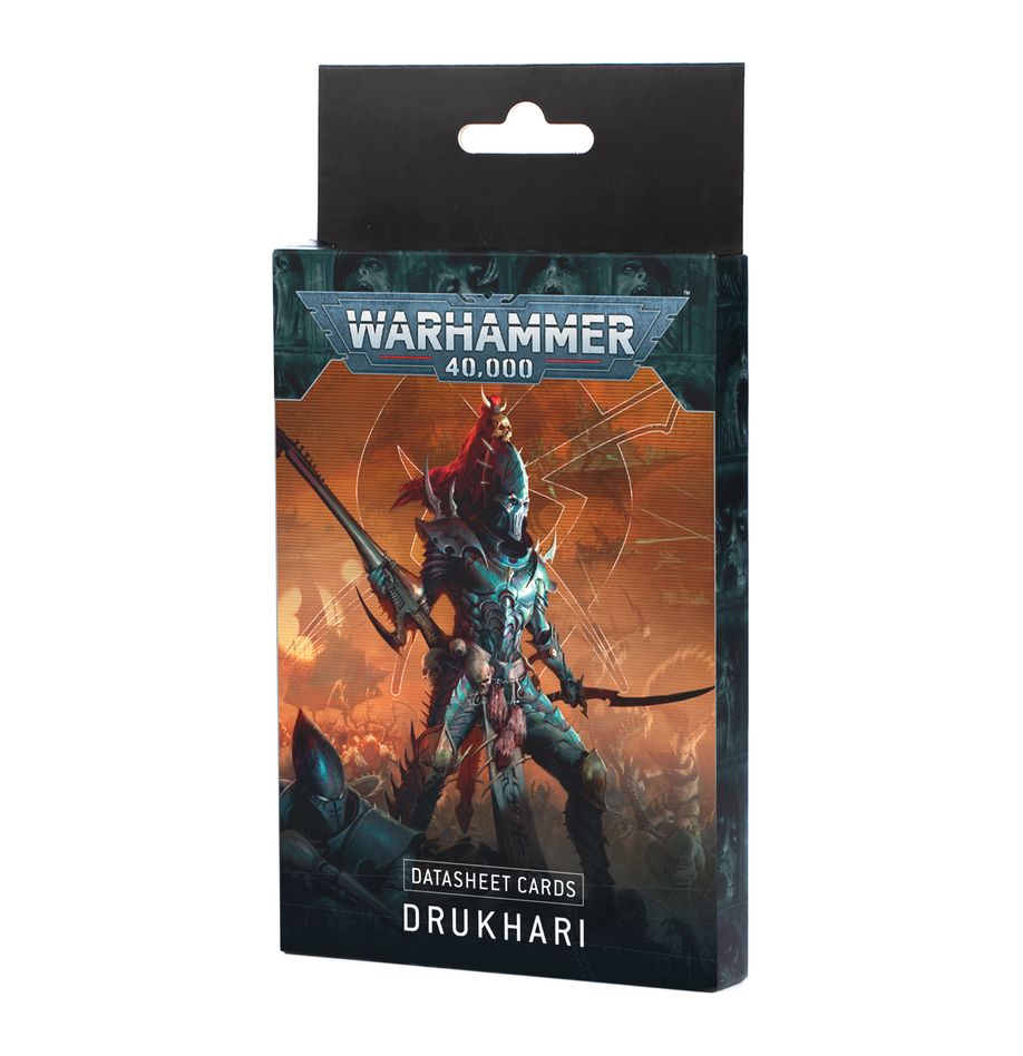 Drukhari: Datasheet Cards (Chinese) - 數據卡：黑暗靈族(簡中版)