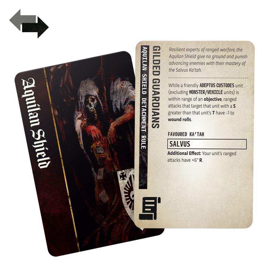 Adeptus Custodes: Command Pack (Chinese) - 指揮包：帝皇禁軍(簡中版)