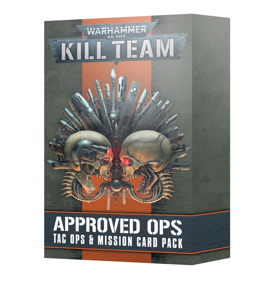 Kill Team: Approved Ops/Tac Ops & Mission Card Pack (English) - 殺戮小隊核准行動：戰術行動與任務卡包(英文版)