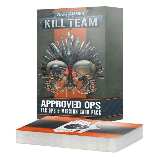 Kill Team: Approved Ops/Tac Ops & Mission Card Pack (English) - 殺戮小隊核准行動：戰術行動與任務卡包(英文版)