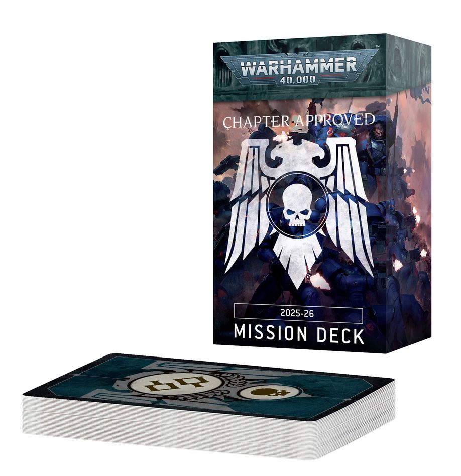 Chapter Approved 2025-26: Mission Deck (Chinese) - 戰團認證：任務卡組2025-26 (簡中版)