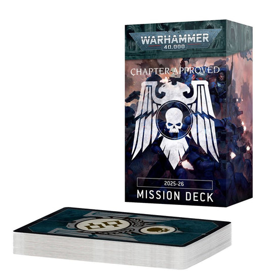 Chapter Approved 2025-26: Mission Deck (Chinese) - 戰團認證：任務卡組2025-26 (簡中版)