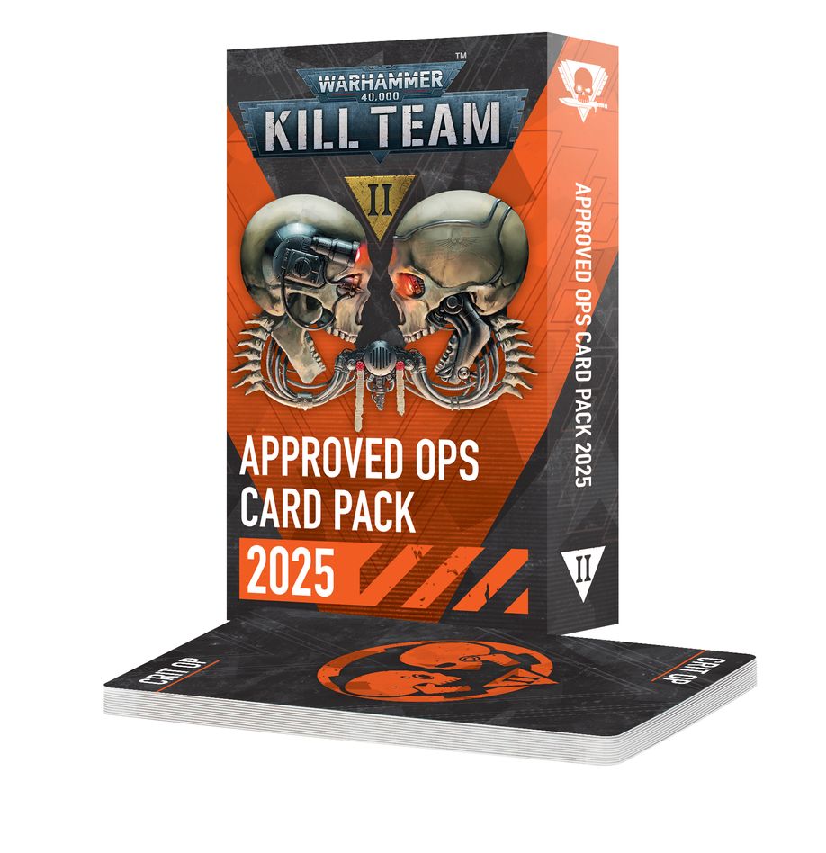Kill Team: Approved Ops Card Pack 2025 (Chinese) - 殺戮小隊：認證行動卡片套裝2025(簡中版)