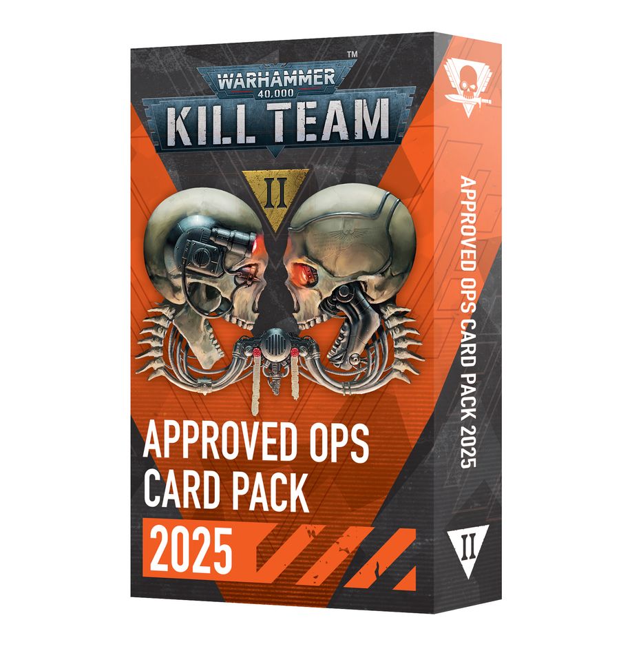 Kill Team: Approved Ops Card Pack 2025 (Chinese) - 殺戮小隊：認證行動卡片套裝2025(簡中版)