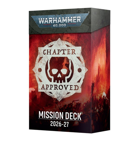 Chapter Approved 2026-27: Mission Deck (English) - 戰鎚40K：戰團認證任務牌堆2026-27(英文版)