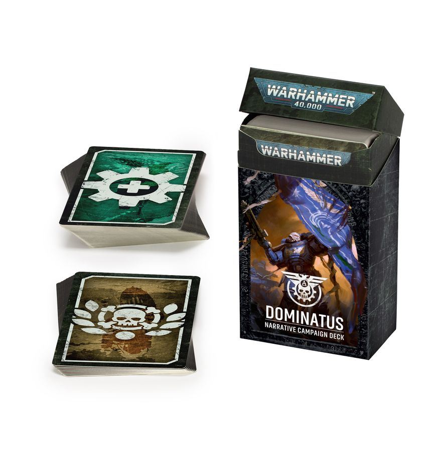 Dominatus: Narrative Campaign Deck (English) - 戰鎚40K：征服牌堆哈米吉多頓(英文版)