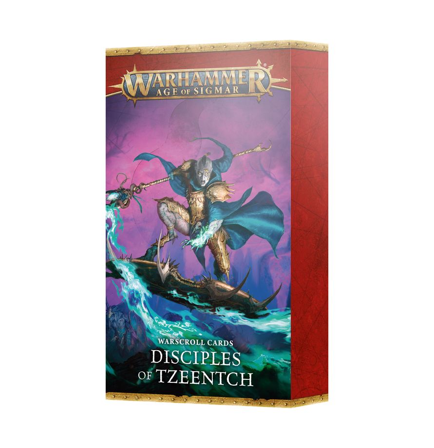 Disciples of Tzeentch: Warscroll Cards (English) - 數據卡：奸奇使徒(英文版)