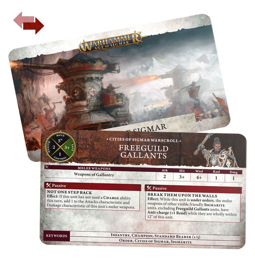 Cities of Sigmar: Warscroll Cards (Chinese) - 戰爭卷軸卡片：西格瑪之城(簡中版)