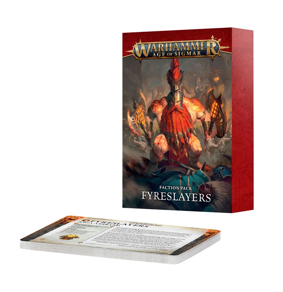 Faction Pack: Fyreslayers (Chinese) - 陣營卡包：熾焰屠夫(簡中版)