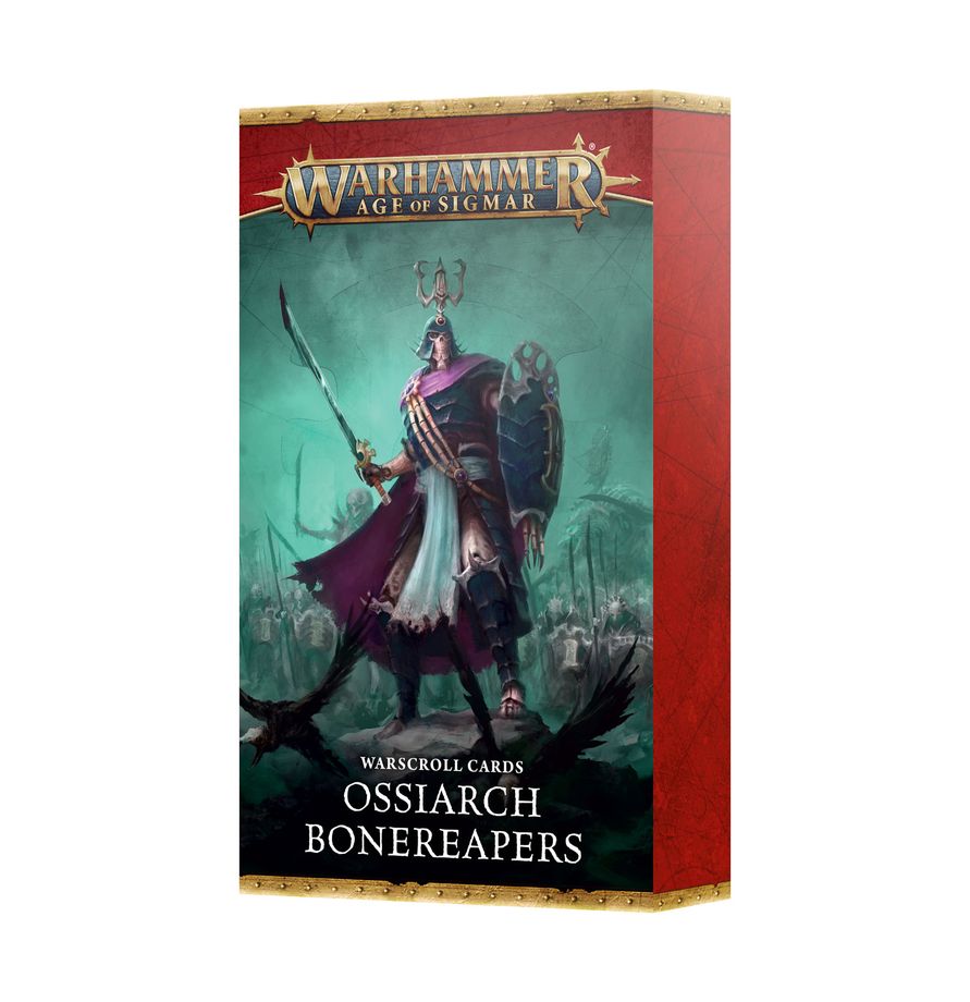 Ossiarch Bonereapers: Warscroll Cards (English) - 戰爭卷軸：殮骨骸軍(英文版)