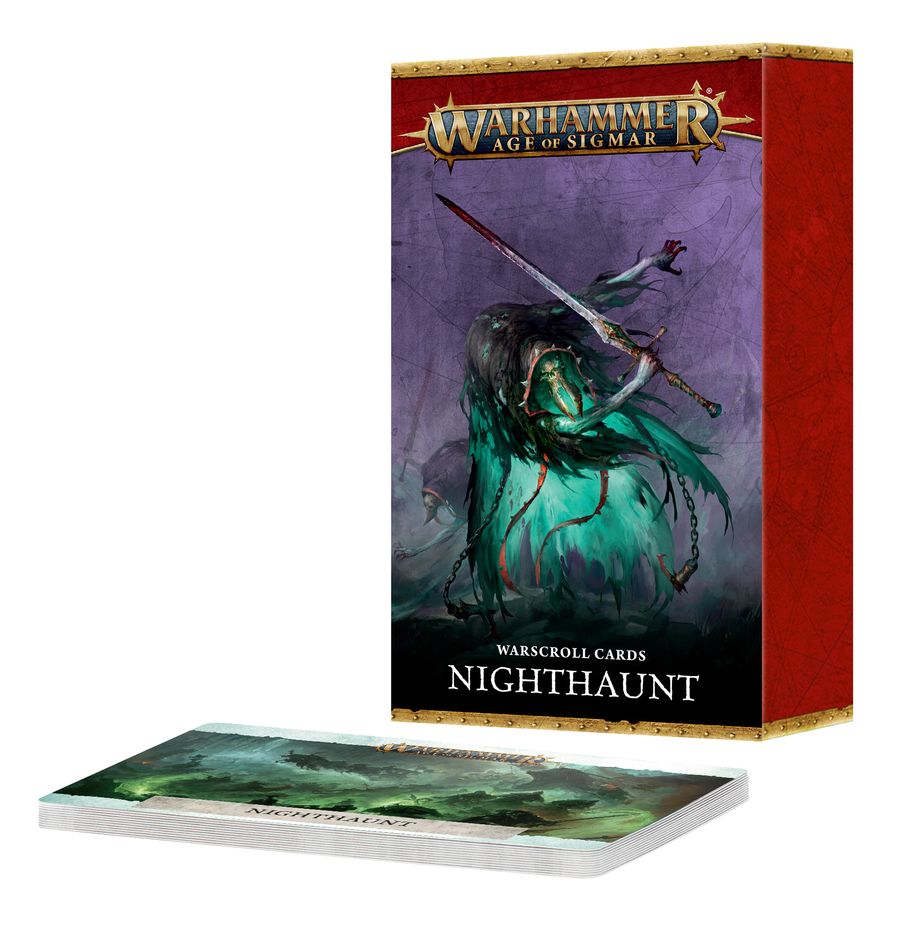 Nighthaunt: Warscroll Cards (English) - 暗夜游魂：戰爭卷軸卡片(英文版)