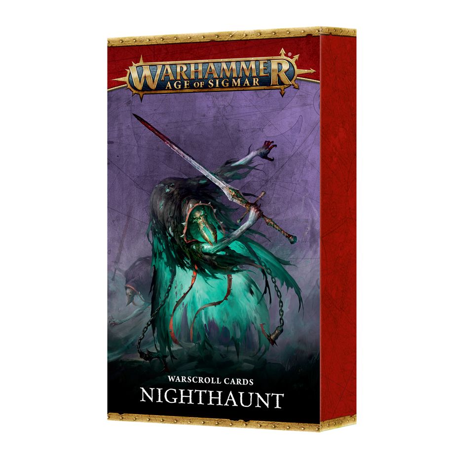 Nighthaunt: Warscroll Cards (Chinese) - 暗夜游魂：戰爭卷軸卡片(簡中版)