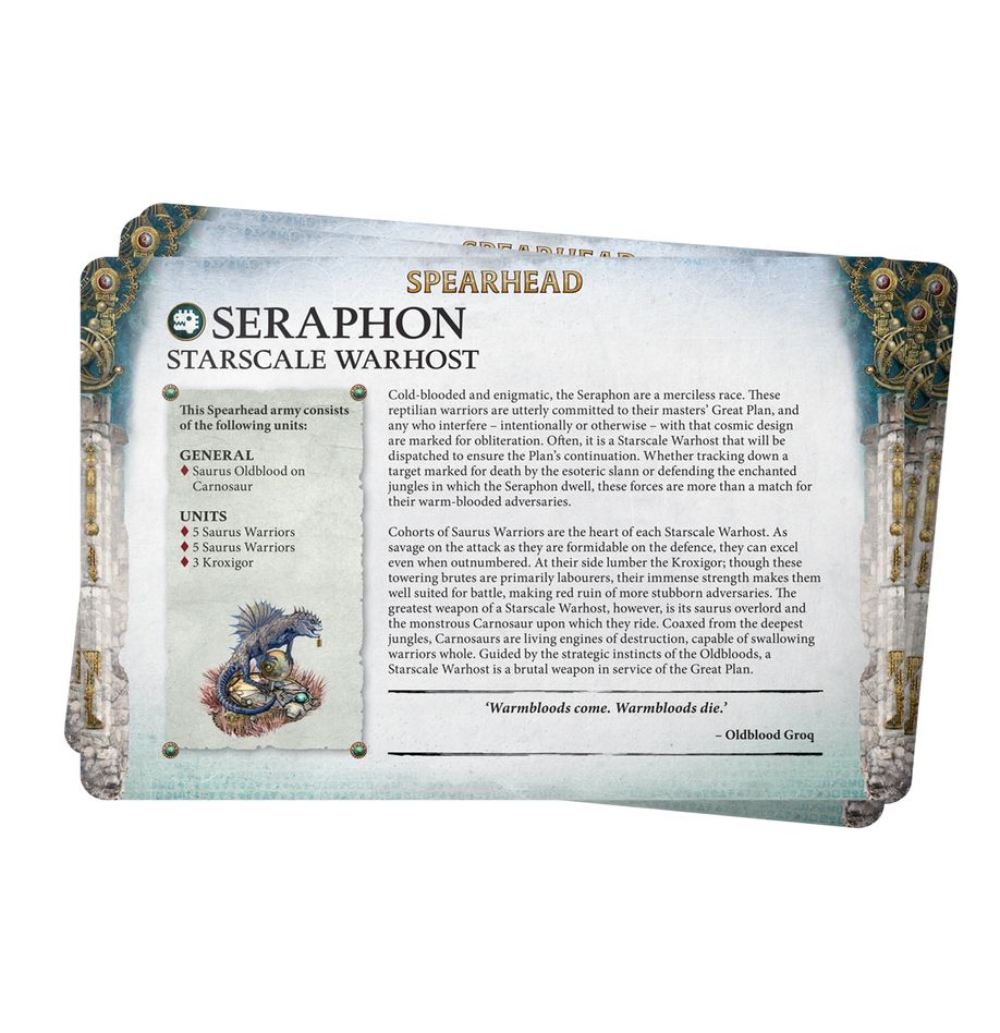 Faction Pack: Seraphon (Chinese) - 陣營卡包：蜥蜴人(簡中版)