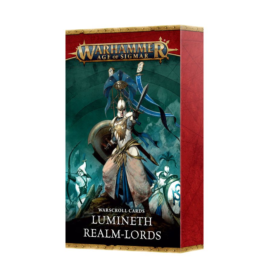 Lumineth Realm-lords: Warscroll Cards (Chinese) - 數據卡：光域領主(簡中版)