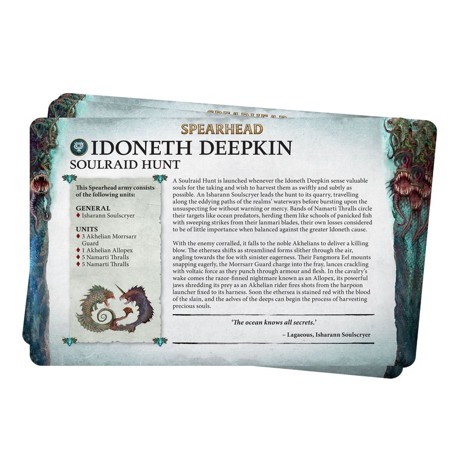 Faction Pack: Idoneth Deepkin (Chinese) - 陣營卡包：深淵海靈(簡中版)