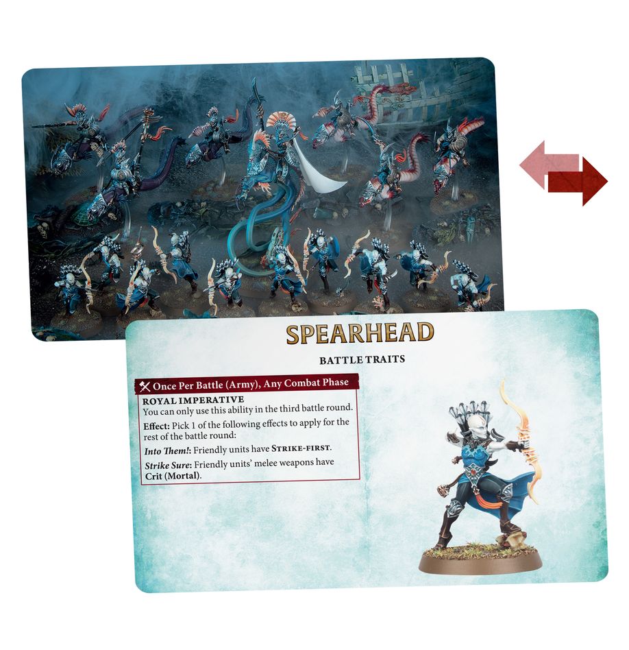 Idoneth Deepkin: Warscroll Cards (English) - 戰鬥卷軸卡片：深淵海靈(英文版)