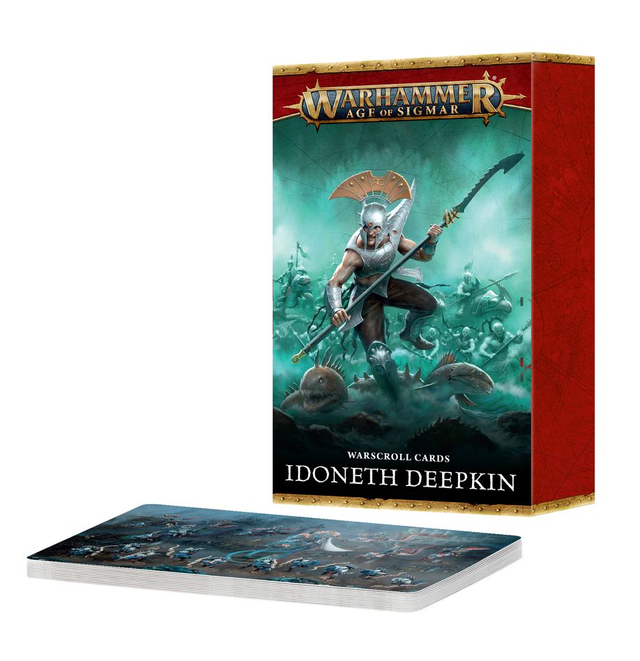 Idoneth Deepkin: Warscroll Cards (English) - 戰鬥卷軸卡片：深淵海靈(英文版)