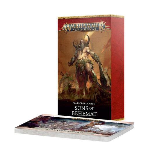 Sons of Behemat: Warscroll Cards (English) - 戰爭卷軸卡片：貝希摩特之子(英文版)