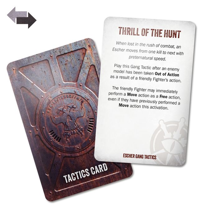 Necromunda: Escher Card Pack - 涅克羅蒙達：埃舍爾家族卡組