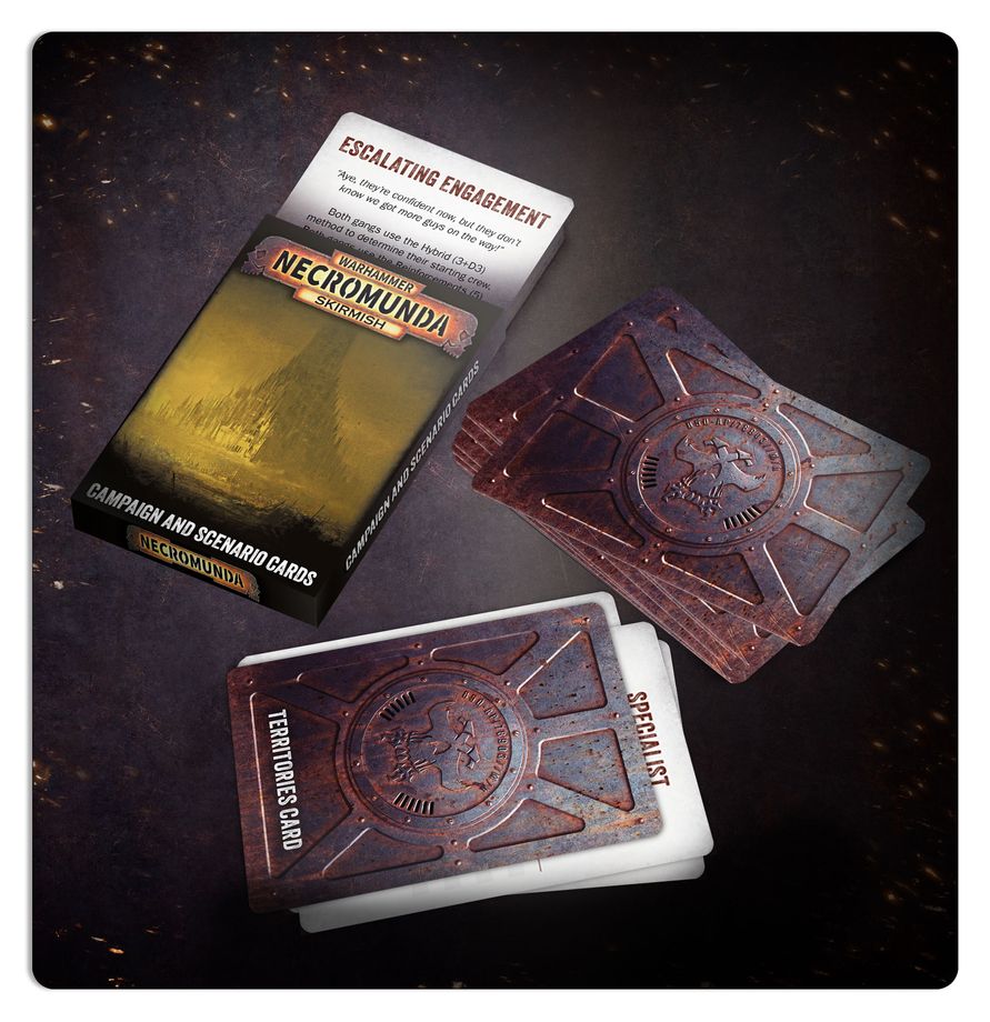 Necromunda: Skirmish Campaign and Scenario Cards - 涅克羅蒙達：戰役與場景卡