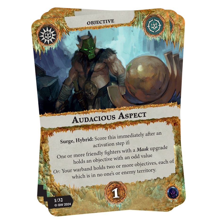 Warhammer Underworlds: Malevolent Masks Rivals Deck (English) - 戰鎚冥土世界：惡毒面具對抗牌組(英文版)