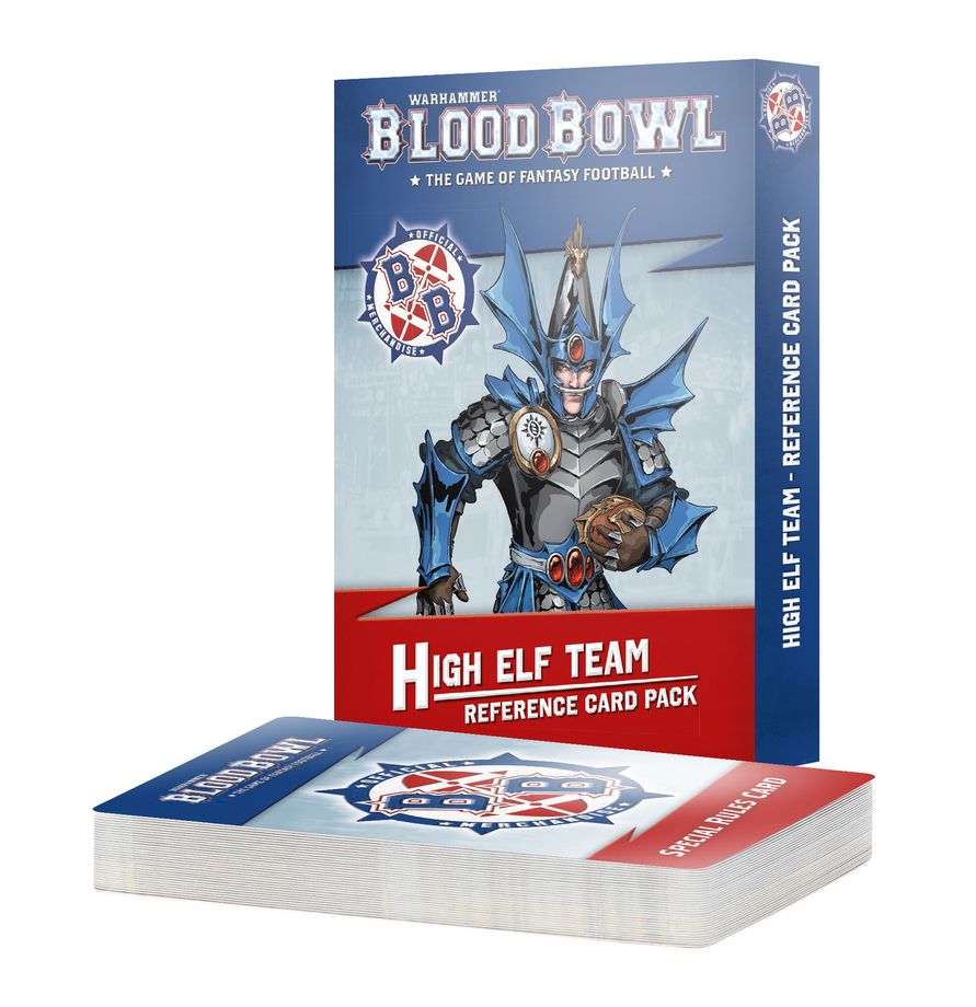 High Elf: Team Reference Card Pack - 血碗橄欖球：高等精靈球隊參照卡組