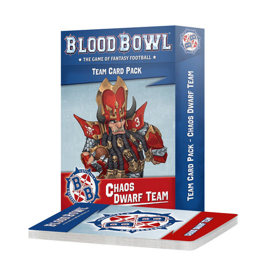 Blood Bowl: Chaos Dwarf Cards - 血腥橄欖球：混沌矮人球隊卡組