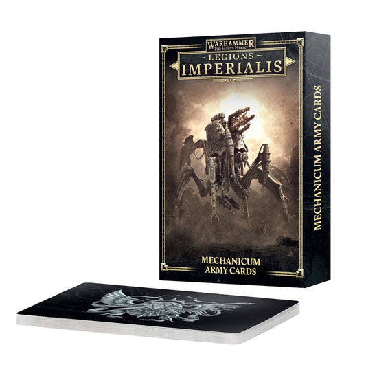 Legions Imperialis: Mechanicum Army Cards - 帝國軍團：機械教派軍隊名冊卡片