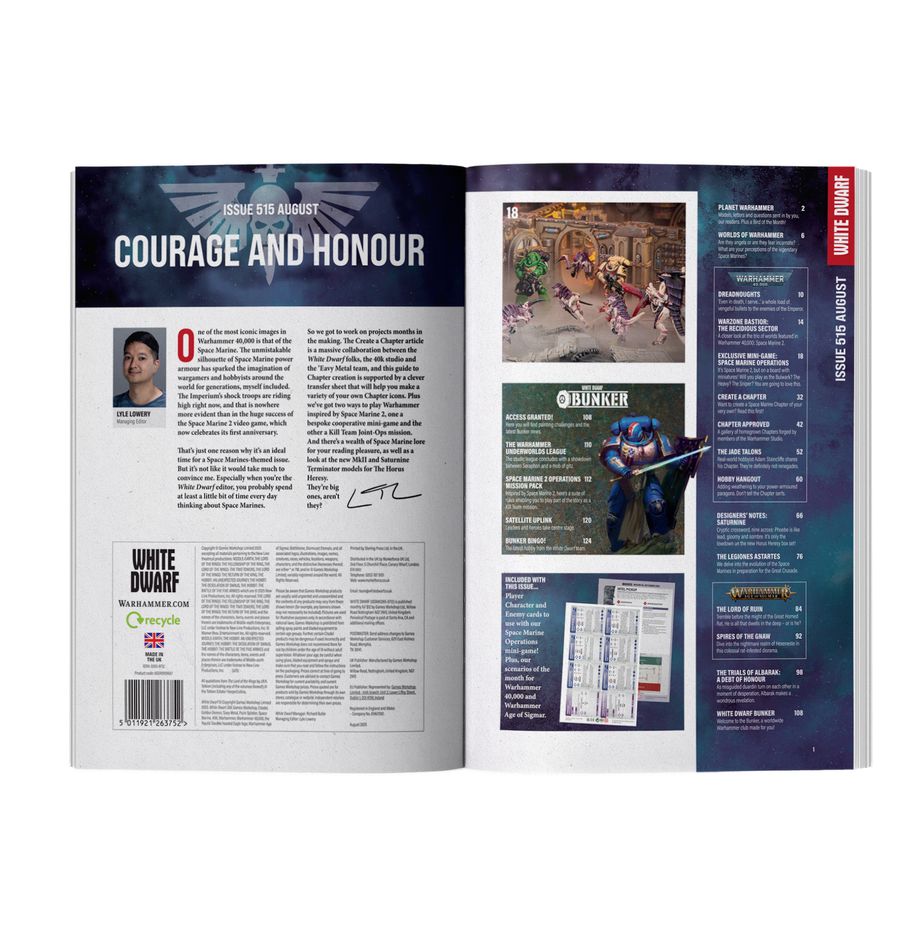White Dwarf 515 (Aug-25th) - 白矮人雜誌第515期（2025年8月號）