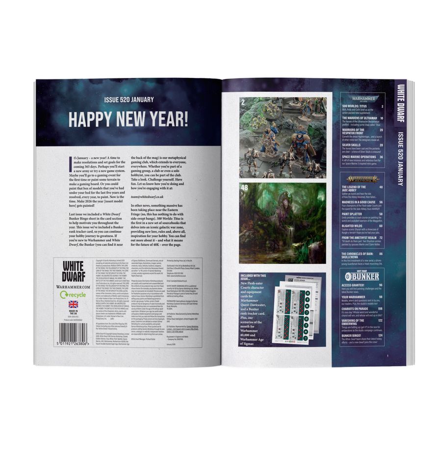 White Dwarf 520 (Jan-26) - 白矮人雜誌第520期（2026年1月號）