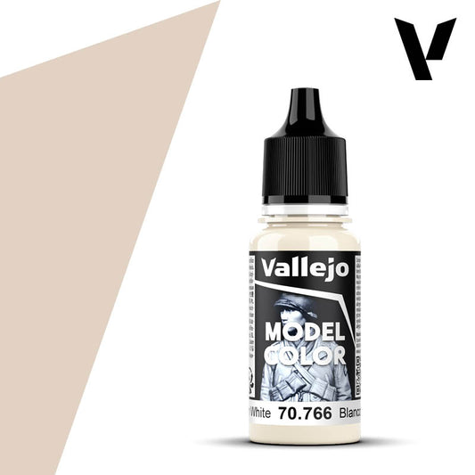 模型色彩 Model Color - 21 - 70766 - Cream White - 17 ml.