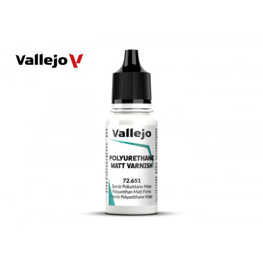 輔助溶劑 - Game Color - 72651 - 聚氨酯消光清漆色 Polyurethane Matt Varnish