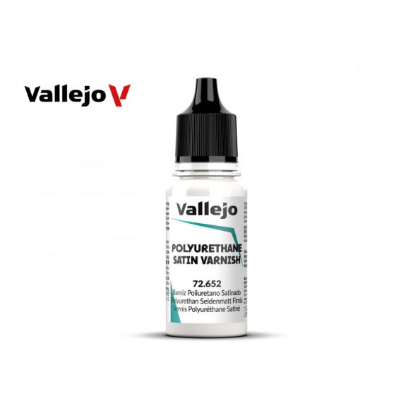 輔助溶劑 - Game Color - 72652 - 聚氨酯平/半光清漆色 Polyurethane Satin Varnish
